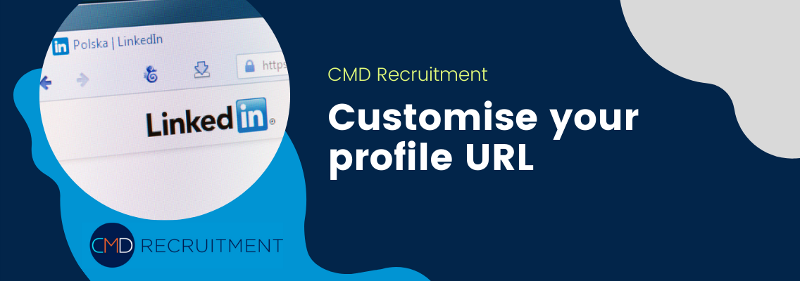 Customise your profile URL