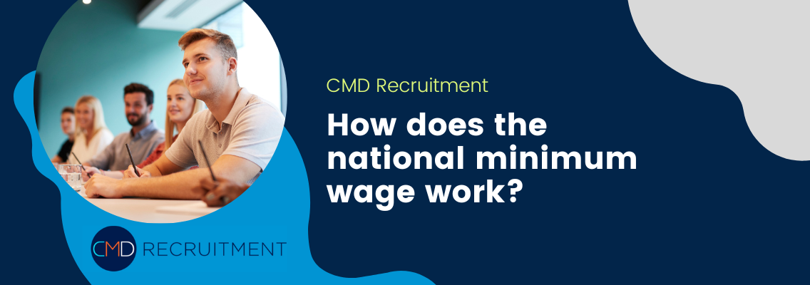 Younger workers learning how the national minimum wage works