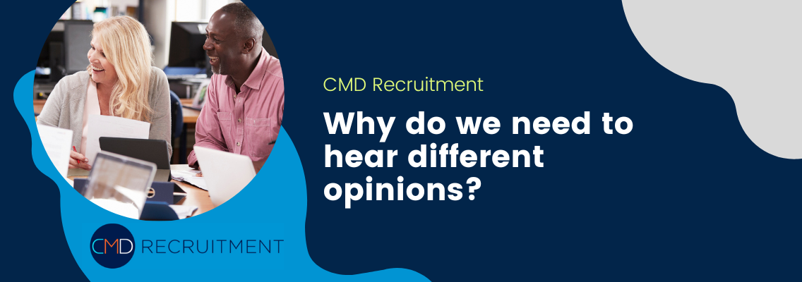 Why do we need to hear different opinions?