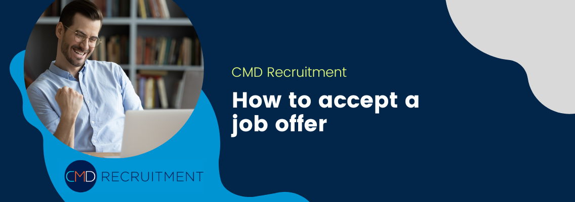 How to accept a job offer