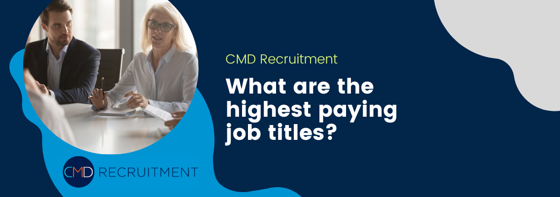 What are the highest paying job titles?