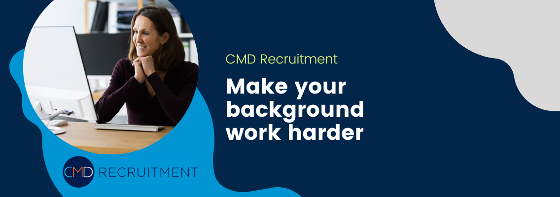 Make your background work harder