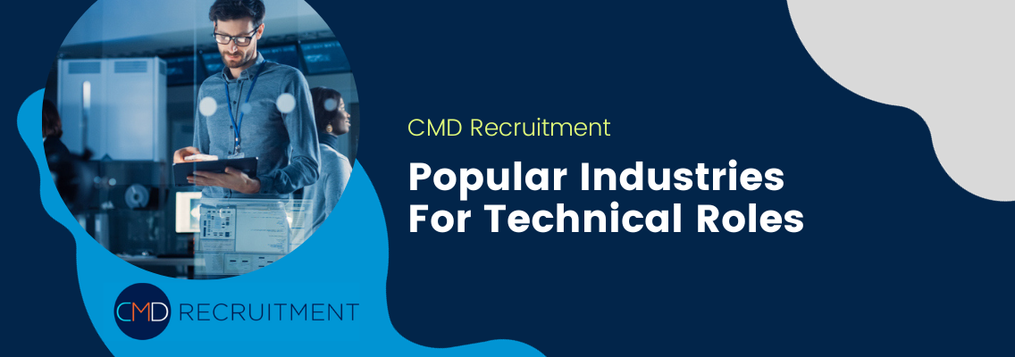 Popular Industries For Technical Roles