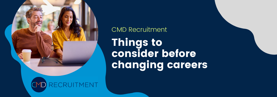 Things to consider before changing careers