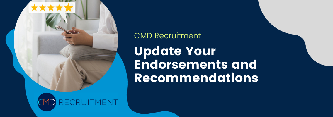 Update Your Endorsements and Recommendations