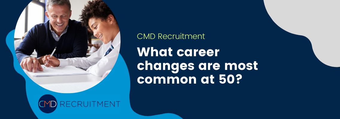 What career changes are most common at 50?