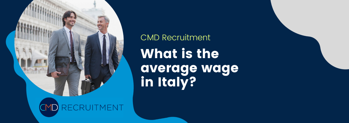 What is the average wage in Italy?