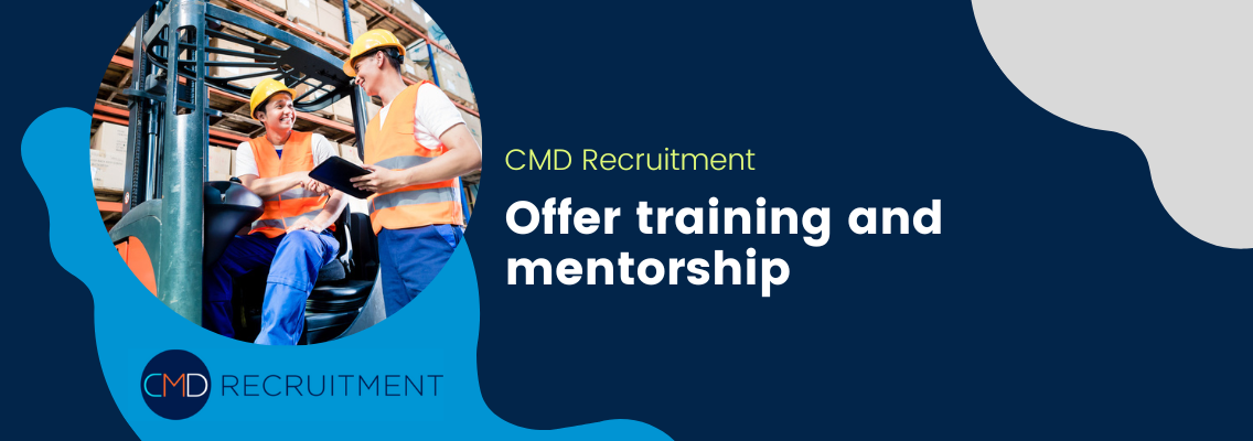 Offer training and mentorship