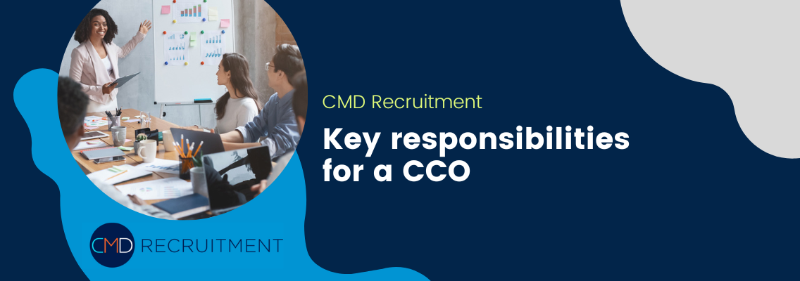Key responsibilities for a CCO