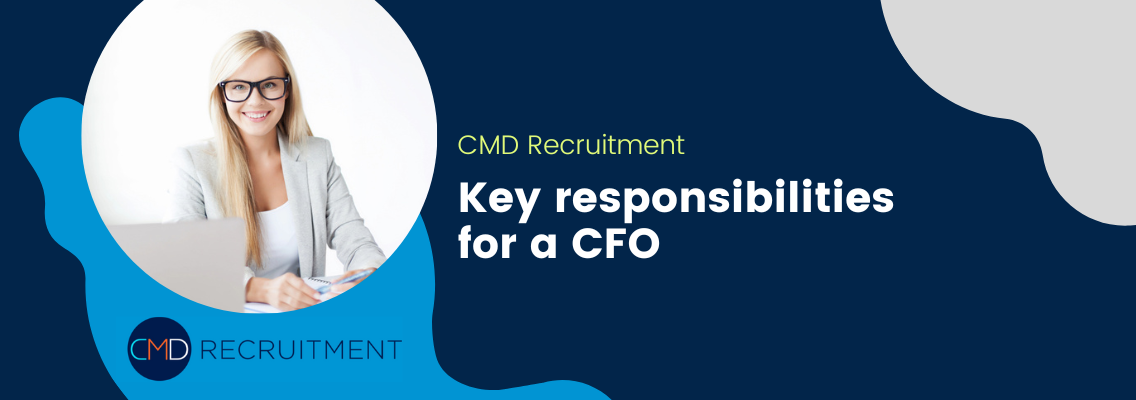 Key responsibilities for a CFO