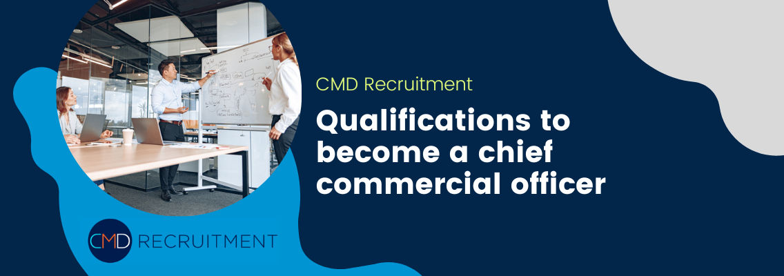 Qualifications to become a chief commercial officer