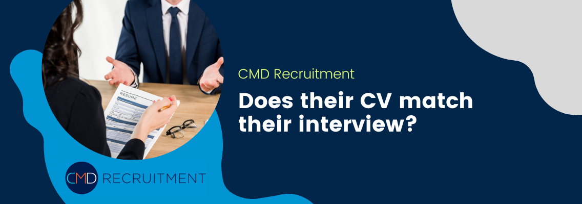 Does their CV match their interview?