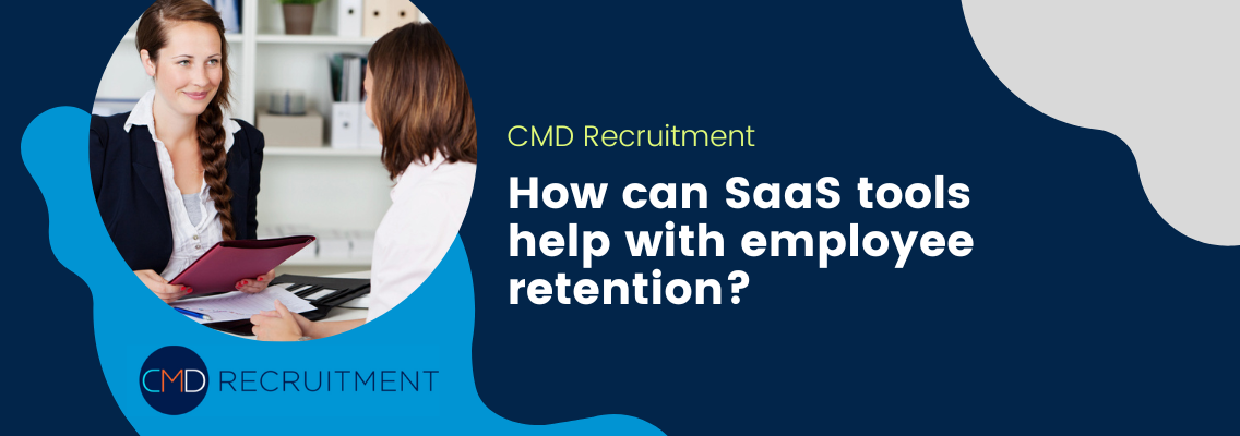How can SaaS tools help with employee retention?